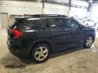 2018 GMC Terrain SLE with VIN 3GKALMEX8JL251950, listed as a Copart auction lot 43560845 with 96,297 mi miles and Clean Title. Bid and sale history available at carsss.com. Image 3.