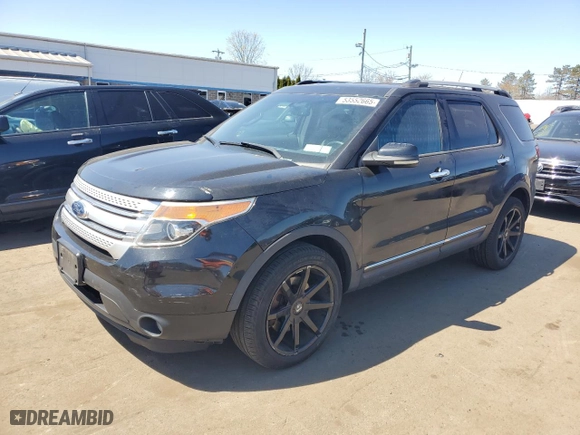 2013 Ford Explorer XLT with VIN 1FM5K8D82DGB25461, listed as a Copart auction lot 53552665 with 119,177 mi miles and Clean Title. Bid and sale history available at carsss.com. Image 1.