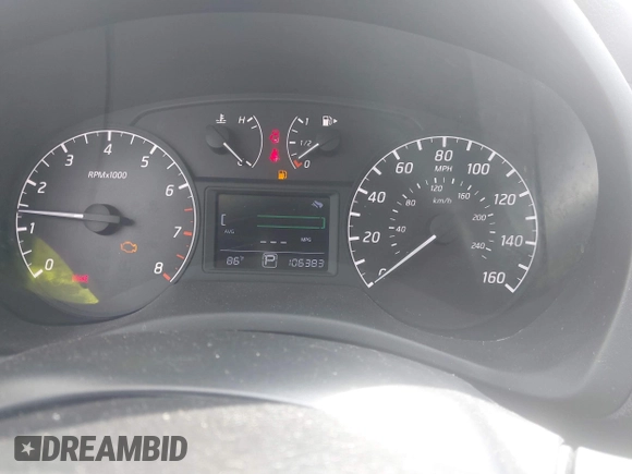 2015 Nissan Sentra SR with VIN 3N1AB7AP5FY381963, listed as a IAAI auction lot 42070732 with 106,383 mi miles and . Bid and sale history available at DreamBid. Image 7.