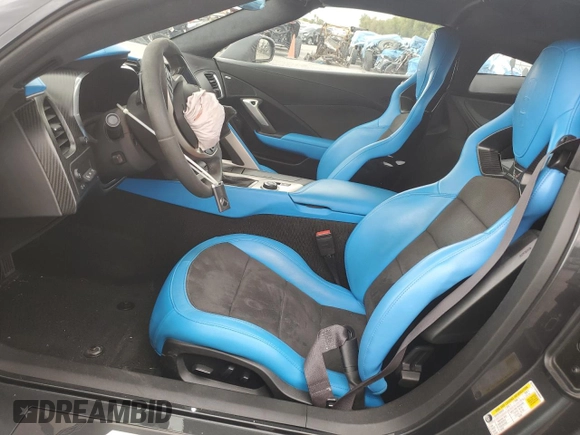 2017 Chevrolet Corvette with VIN 1G1Y12D78H5300542, listed as a Copart auction lot 63429825 with 77,784 mi miles and Salvage title. Bid and sale history available at DreamBid. Image 7.