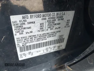 2003 Ford Escape XLT Popular 2 с VIN 1FMYU93113KC18744, выставлен на аукционе IAAI как лот 42027721 с пробегом 234 338 миль миль и . История ставок и продаж доступна на DreamBid. Изображение 9.