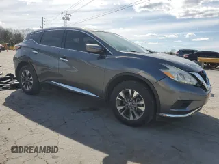 2016 Nissan Murano SV with VIN 5N1AZ2MG0GN169702, listed as a Copart auction lot 50303555 with 142,024 mi miles and Salvage Title. Bid and sale history available at carsss.com. Image 4.