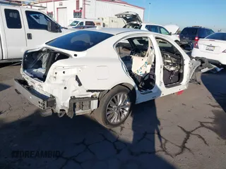 2018 Infiniti Q50 Luxe with VIN JN1EV7AP1JM360838, listed as a IAAI auction lot 40858291 with Not Provided miles and . Bid and sale history available at carsss.com. Image 4.
