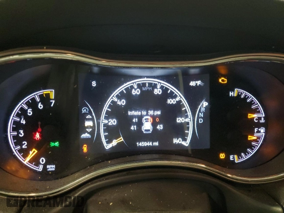 2018 Jeep Grand Cherokee Limited with VIN 1C4RJFBG0JC304298, listed as a Copart auction lot 57726305 with 145,944 mi miles and Salvage title. Bid and sale history available at DreamBid. Image 9.