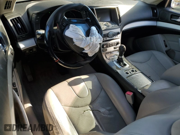 2009 Infiniti G37 x with VIN JNKCV64FX9M652841, listed as a Copart auction lot 75231934 with Not Provided miles and Non Repairable. Bid and sale history available at DreamBid. Image 8.