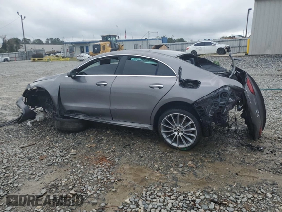 2023 Mercedes-Benz CLA 250 with VIN W1K5J4GB5PN353855, listed as a Copart auction lot 78482194 with Not Provided miles and Non Repairable. Bid and sale history available at DreamBid. Image 2.