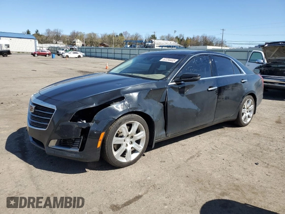2016 Cadillac CTS Luxury Collection AWD with VIN 1G6AX5SS6G0184823, listed as a Copart auction lot 52234445 with 77,084 mi miles and Clean Title. Bid and sale history available at DreamBid. Image 1.