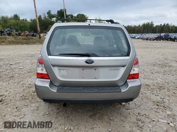 2007 Subaru Forester X with VIN JF1SG63647H727652, listed as a Copart auction lot 72516104 with 173,191 mi miles and Salvage Title. Bid and sale history available at carsss.com. Image 6.
