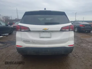 2024 Chevrolet Equinox LS with VIN 3GNAXHEG9RL218594, listed as a IAAI auction lot 41719829 with 20,120 mi miles and . Bid and sale history available at DreamBid. Image 16.