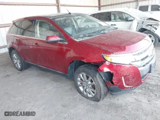 2013 Ford Edge Limited with VIN 2FMDK4KC8DBA03139, listed as a IAAI auction lot 41908860 with 162,442 mi miles. Bid and sale history available at carsss.com. Image 1.