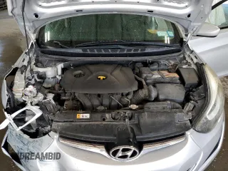 2015 Hyundai Elantra SE with VIN 5NPDH4AE7FH595940, listed as a Copart auction lot 63385525 with 187,591 mi miles and Salvage title. Bid and sale history available at DreamBid. Image 11.
