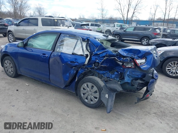 2019 Kia Rio S with VIN 3KPA24AB8KE207073, listed as a IAAI auction lot 41893914 with 88,648 mi miles. Bid and sale history available at carsss.com. Image 3.