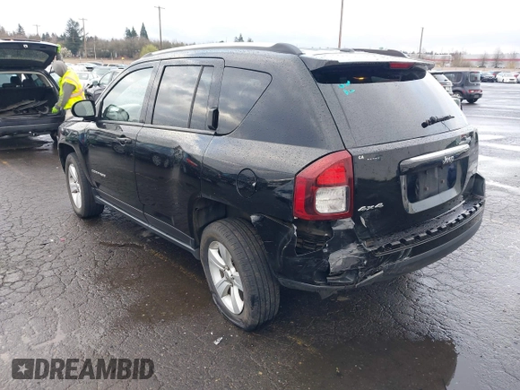 2016 Jeep Compass High Altitude Edition with VIN 1C4NJDEB6GD674564, listed as a IAAI auction lot 41783578 with 98,599 mi miles. Bid and sale history available at carsss.com. Image 3.