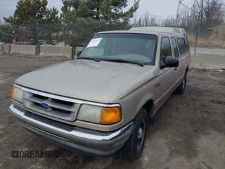 1995 Ford Ranger Splash with VIN 1FTCR14U6SPA67993, listed as a IAAI auction lot 41701522 with 216,510 mi miles. Bid and sale history available at carsss.com. Image 2.