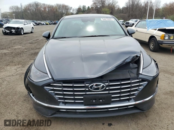 2023 Hyundai Sonata Hybrid Blue with VIN KMHL24JJ1PA067230, listed as a Copart auction lot 54816005 with 23,925 mi miles and Salvage Title. Bid and sale history available at carsss.com. Image 5.