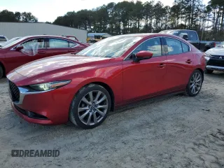 2019 Mazda 3 S Preferred with VIN JM1BPACM8K1104421, listed as a Copart auction lot 52858025 with 63,167 mi miles and Salvage title. Bid and sale history available at DreamBid. Image 1.