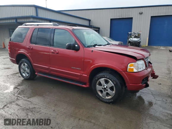 2005 Ford Explorer Limited with VIN 1FMZU75K05UB75083, listed as a Copart auction lot 50503805 with 120,752 mi miles and Salvage title. Bid and sale history available at DreamBid. Image 4.