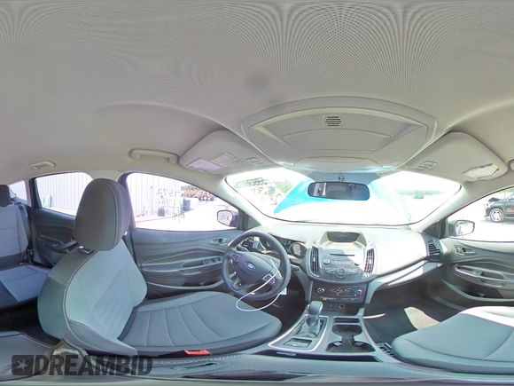 2017 Ford Escape S with VIN 1FMCU0F74HUE29731, listed as a Copart auction lot 59936015 with 111,231 mi miles and Salvage title. Bid and sale history available at DreamBid. Image 15.