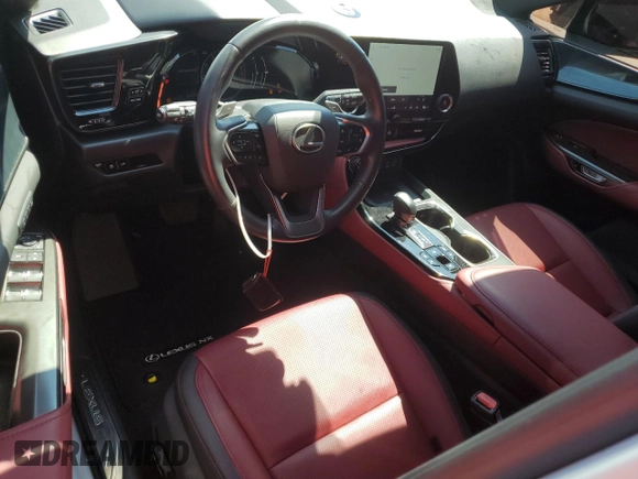 2022 Lexus NX with VIN 2T2GGCEZ2NC005342, listed as a Copart auction lot 47137425 with 33,427 mi miles and Salvage Title. Bid and sale history available at carsss.com. Image 8.