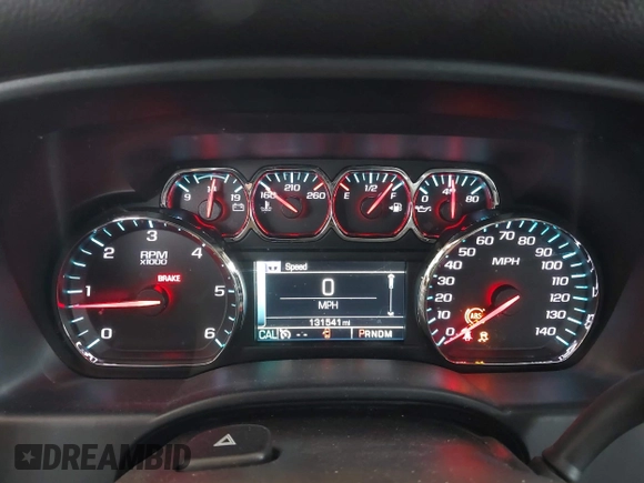 2015 Chevrolet Silverado 1500 LT with VIN 1GCVKREC3FZ430536, listed as a IAAI auction lot 41910194 with 131,541 mi miles. Bid and sale history available at carsss.com. Image 7.