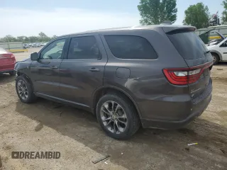 2019 Dodge Durango GT Plus z VIN 1C4RDJDG4KC744761, wystawiony jako Copart lot #53705745 z przebiegiem 149 320 mil mil oraz Szkoda całkowita • Salvage title. Historia ofert i sprzedaży dostępna na DreamBid. Obrazek 2.