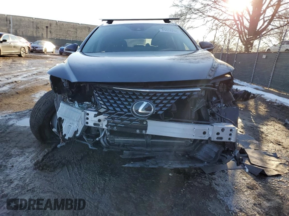 2022 Lexus RX with VIN JTJHZKFA1N2039659, listed as a Copart auction lot 89028255 with 38,685 mi miles and Salvage Title. Bid and sale history available at carsss.com. Image 5.
