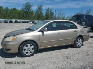 2006 Toyota Corolla CE z VIN 2T1BR32E76C649480, wystawiony jako Copart lot #57745125 z przebiegiem 134 866 mil mil oraz Szkoda całkowita • Salvage title. Historia ofert i sprzedaży dostępna na DreamBid. Obrazek 1.