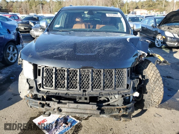 2013 Jeep Grand Cherokee Overland with VIN 1C4RJFCTXDC525097, listed as a Copart auction lot 42250875 with 214,368 mi miles and Salvage Title. Bid and sale history available at carsss.com. Image 5.