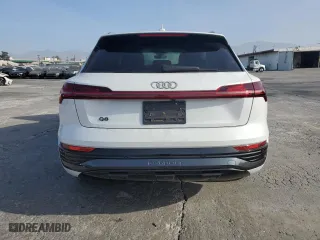 2024 Audi Q8 e-tron Premium Plus with VIN WA15AAGE5RB007032, listed as a Copart auction lot 86919704 with 0 mi miles and Salvage Title. Bid and sale history available at carsss.com. Image 6.