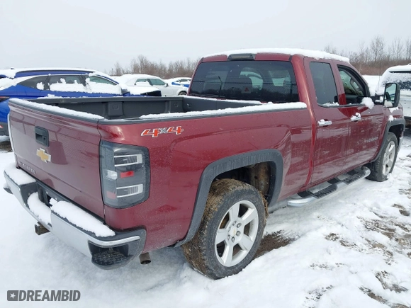 2015 Chevrolet Silverado 1500 Work Truck with VIN 1GCVKPECXFZ337405, listed as a IAAI auction lot 41989619 with 85,178 mi miles. Bid and sale history available at carsss.com. Image 4.