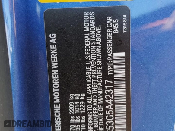 2016 BMW 4 Series 435i z VIN WBA3T3C53G5A42317, wystawiony jako Copart lot #76802504 z przebiegiem Nie podano mil oraz Nie do naprawy • Non repairable. Historia ofert i sprzedaży dostępna na DreamBid. Obrazek 13.