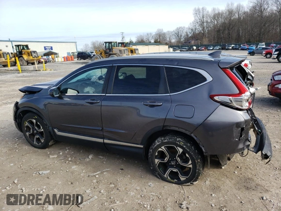 2018 Honda CR-V Touring with VIN 2HKRW2H96JH600191, listed as a Copart auction lot 45197615 with 129,031 mi miles and Salvage Title. Bid and sale history available at carsss.com. Image 2.