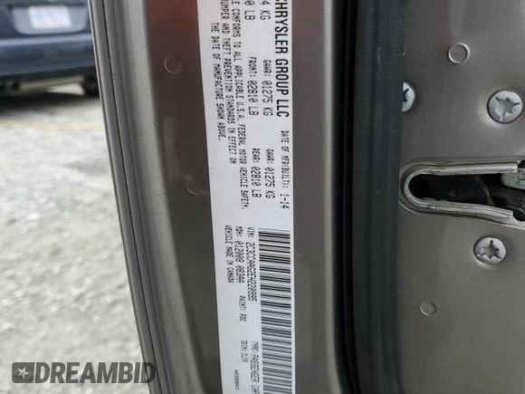 2014 Chrysler 300 with VIN 2C3CCAAG2EH220995, listed as a Copart auction lot 48237575 with 126,901 mi miles and Salvage Title. Bid and sale history available at carsss.com. Image 12.