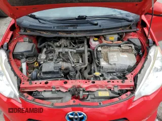 2014 Toyota Prius One z VIN JTDKDTB39E1079398, wystawiony jako Copart lot #52166035 z przebiegiem 152 081 mil mil oraz Szkoda całkowita • Salvage title. Historia ofert i sprzedaży dostępna na DreamBid. Obrazek 11.