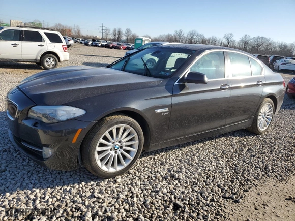 2011 BMW 5 Series 535i xDrive with VIN WBAFU7C53BC874663, listed as a Copart auction lot 48249175 with 118,632 mi miles and Salvage Title. Bid and sale history available at carsss.com. Image 1.