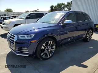 2018 Audi SQ5 Premium Plus with VIN WA1A4AFY2J2204214, listed as a Copart auction lot 62979353 with 0 mi miles. Bid and sale history available at carsss.com. Image 1.