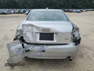 2004 Audi A4 1.8T with VIN WAULC68E14A163308, listed as a Copart auction lot 70595384 with 164,718 mi miles and Salvage Title. Bid and sale history available at carsss.com. Image 6.