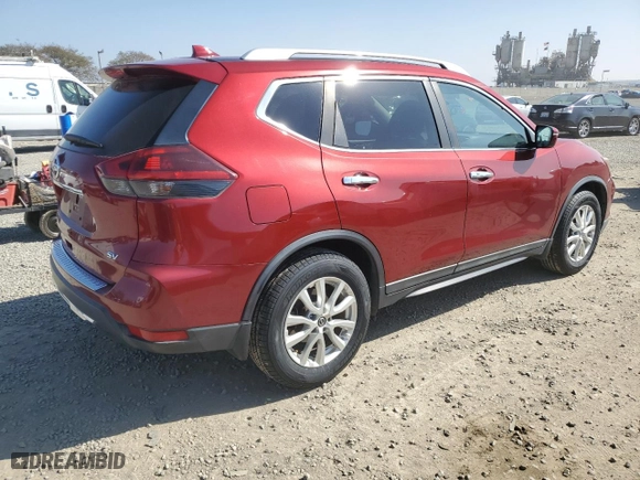 2018 Nissan Rogue S with VIN 5N1AT2MT3JC803019, listed as a Copart auction lot 46023025 with 96,107 mi miles and Salvage Title. Bid and sale history available at carsss.com. Image 3.