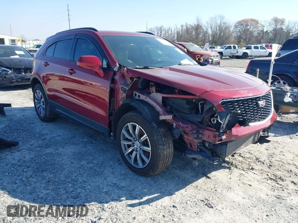 2019 Cadillac XT4 AWD Sport with VIN 1GYFZFR46KF229396, listed as a IAAI auction lot 41775481 with 52,430 mi miles and . Bid and sale history available at DreamBid. Image 1.
