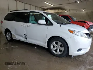 2011 Toyota Sienna LE AAS с VIN 5TDKK3DC3BS041604, выставлен на аукционе Copart как лот 59544695 с пробегом 265 521 миль миль и Списание • Salvage title. История ставок и продаж доступна на DreamBid. Изображение 4.