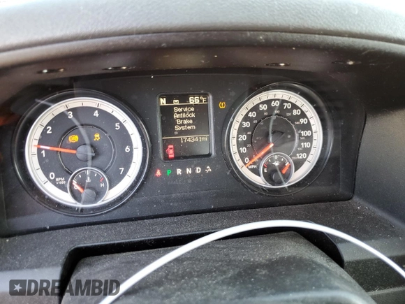 2014 Ram 1500 Big Horn с VIN 1C6RR7GG0ES119985, выставлен на аукционе Copart как лот 48382335 с пробегом 174 341 миль миль и Чистый • Clean title. История ставок и продаж доступна на DreamBid. Изображение 9.