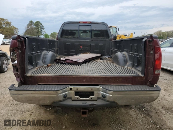 2003 Ford F-150 XL with VIN 1FTRX17L63NA96989, listed as a Copart auction lot 51501945 with 297,669 mi miles and Salvage Title. Bid and sale history available at carsss.com. Image 6.