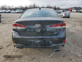 2018 Hyundai Sonata Sport Plus with VIN 5NPE34AF3JH706889, listed as a Copart auction lot 86992264 with 104,341 mi miles and Salvage Title. Bid and sale history available at DreamBid. Image 6.