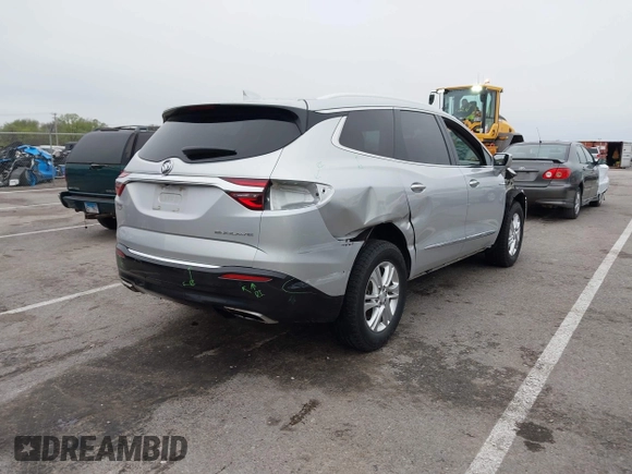 2019 Buick Enclave Essence with VIN 5GAERBKW9KJ183860, listed as a IAAI auction lot 41931977 with 123,091 mi miles and . Bid and sale history available at DreamBid. Image 4.