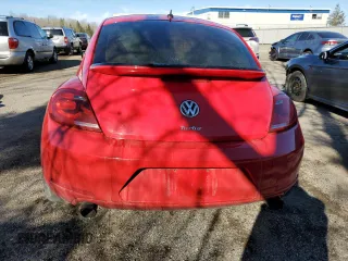 2012 Volkswagen Beetle 2.0T Turbo with VIN 3VWV67AT4CM650969, listed as a Copart auction lot 50582975 with 0 mi miles and Non Repairable. Bid and sale history available at carsss.com. Image 6.