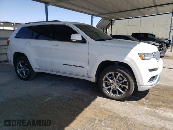 2021 Jeep Grand Cherokee Summit with VIN 1C4RJFJT4MC503101, listed as a Copart auction lot 62697844 with 82,263 mi miles and Clean Title. Bid and sale history available at carsss.com. Image 4.