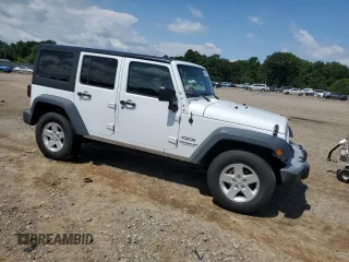 2017 Jeep Wrangler Unlimited Sport with VIN 1C4BJWDG3HL506870, listed as a Copart auction lot 61603535 with 189,636 mi miles and Clean title. Bid and sale history available at DreamBid. Image 4.
