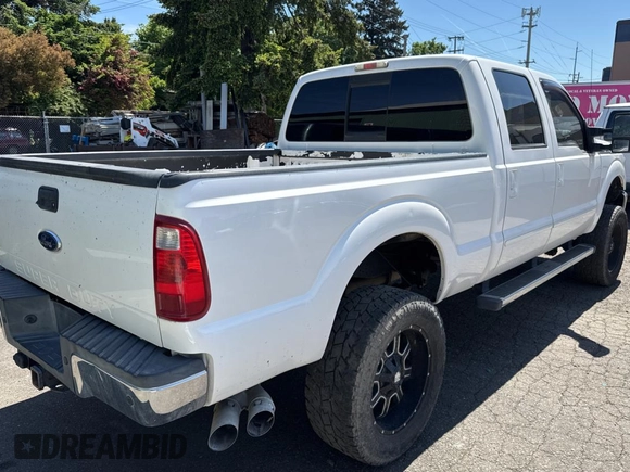 2012 Ford F-250 XL with VIN 1FT7W2BT6CEB15032, listed as a Copart auction lot 56218815 with 192,909 mi miles and Clean Title. Bid and sale history available at DreamBid. Image 4.