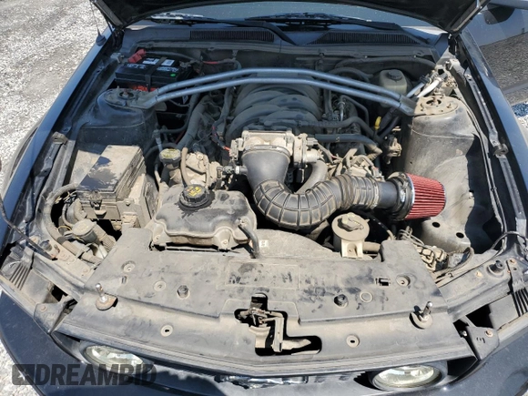 2007 Ford Mustang GT Deluxe with VIN 1ZVFT85H675224348, listed as a Copart auction lot 54993315 with 162,400 mi miles and Clean Title. Bid and sale history available at carsss.com. Image 11.