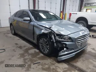 2016 Hyundai Genesis 3.8L z VIN KMHGN4JE7GU120362, wystawiony jako IAAI lot #41808459 z przebiegiem 106 985 mil mil oraz . Historia ofert i sprzedaży dostępna na DreamBid. Obrazek 1.